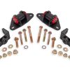 16-19 Corvette Motor Mount Kit, Polyurethane MM570 - Black Hammertone