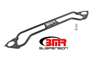 16-25 Camaro Strut tower brace with twin tube design - black hammertone