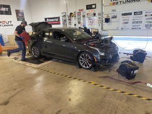 Jason's Brown Belt ATS-V on the Dyno